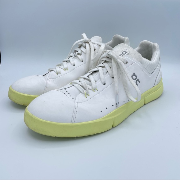 On Running The Roger Advantage Sneaker 11 White/Hay - Picture 5 of 16